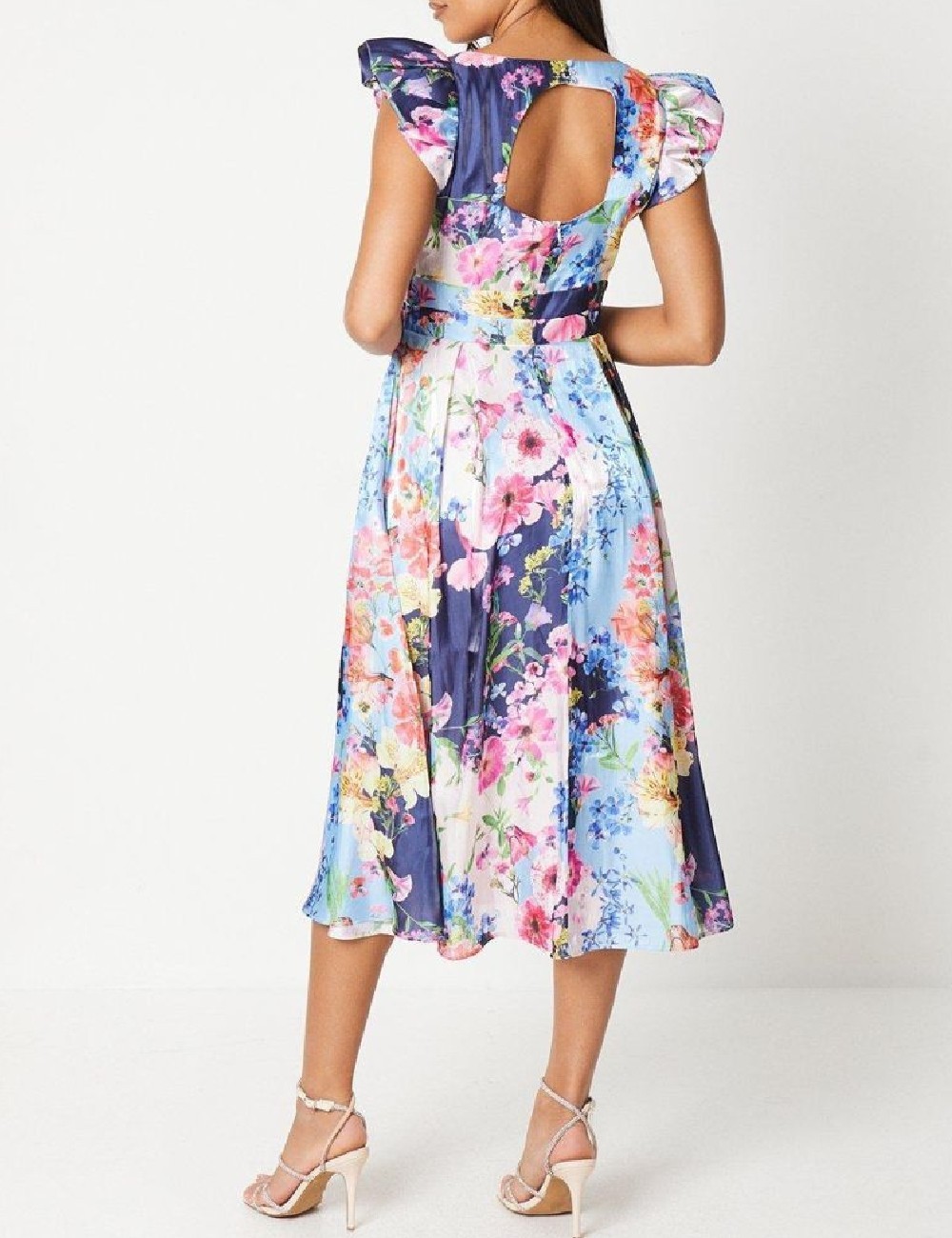 Rochie medie Coast, floral - 1 | YEO