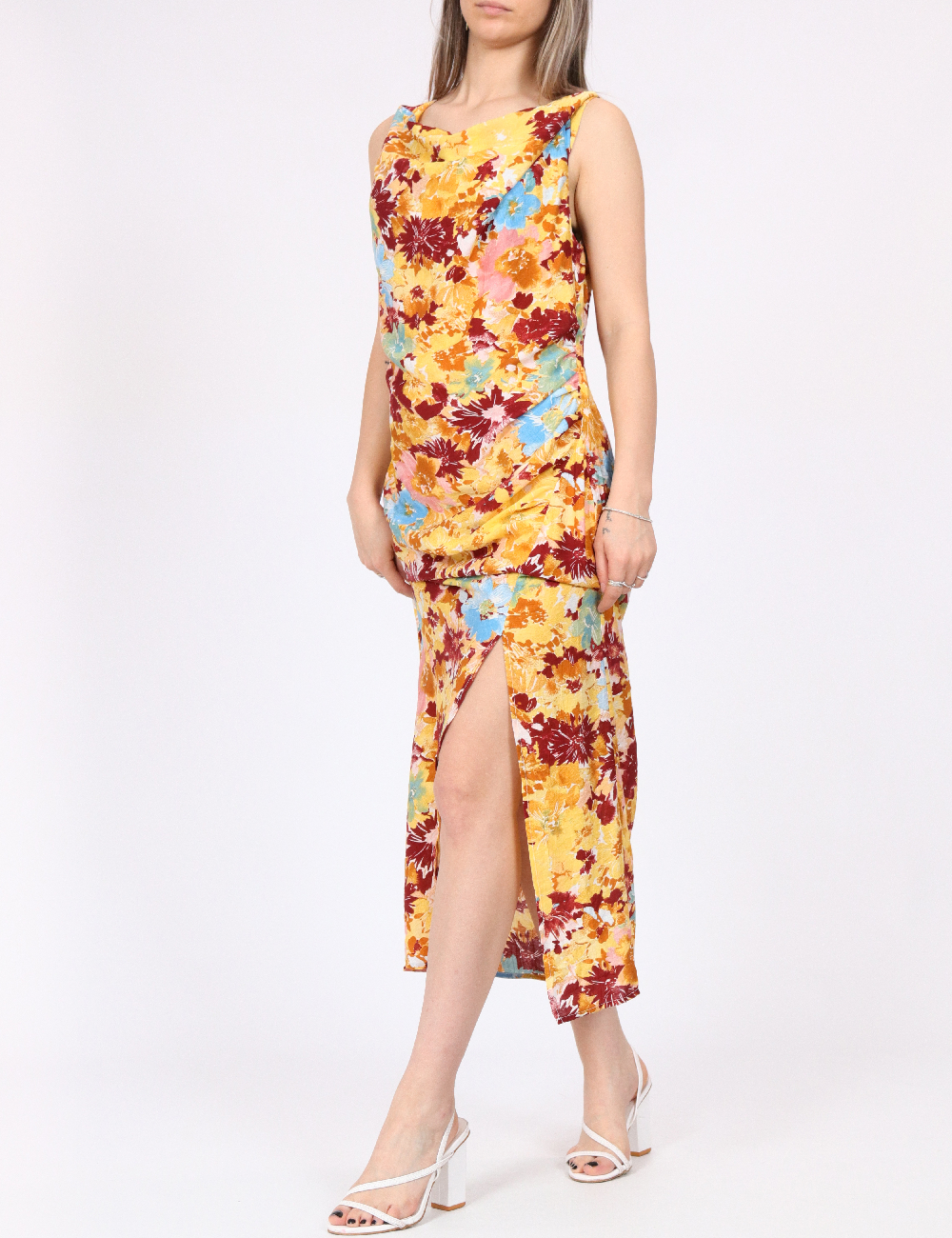 Rochie medie Vero Moda, mix culori