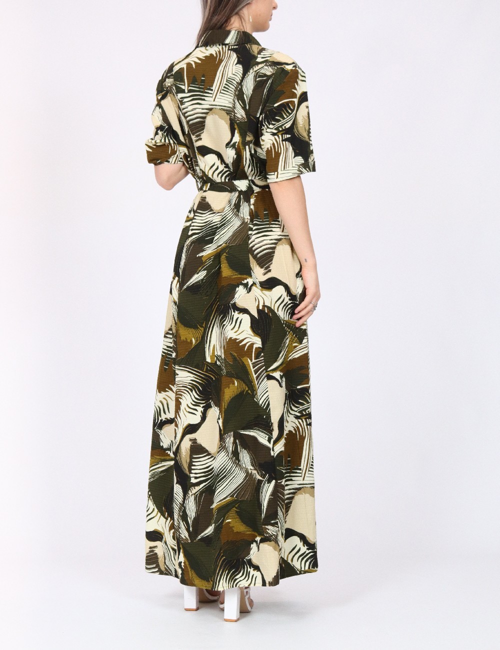 Rochie lunga Vero Moda, verde - 1 | YEO