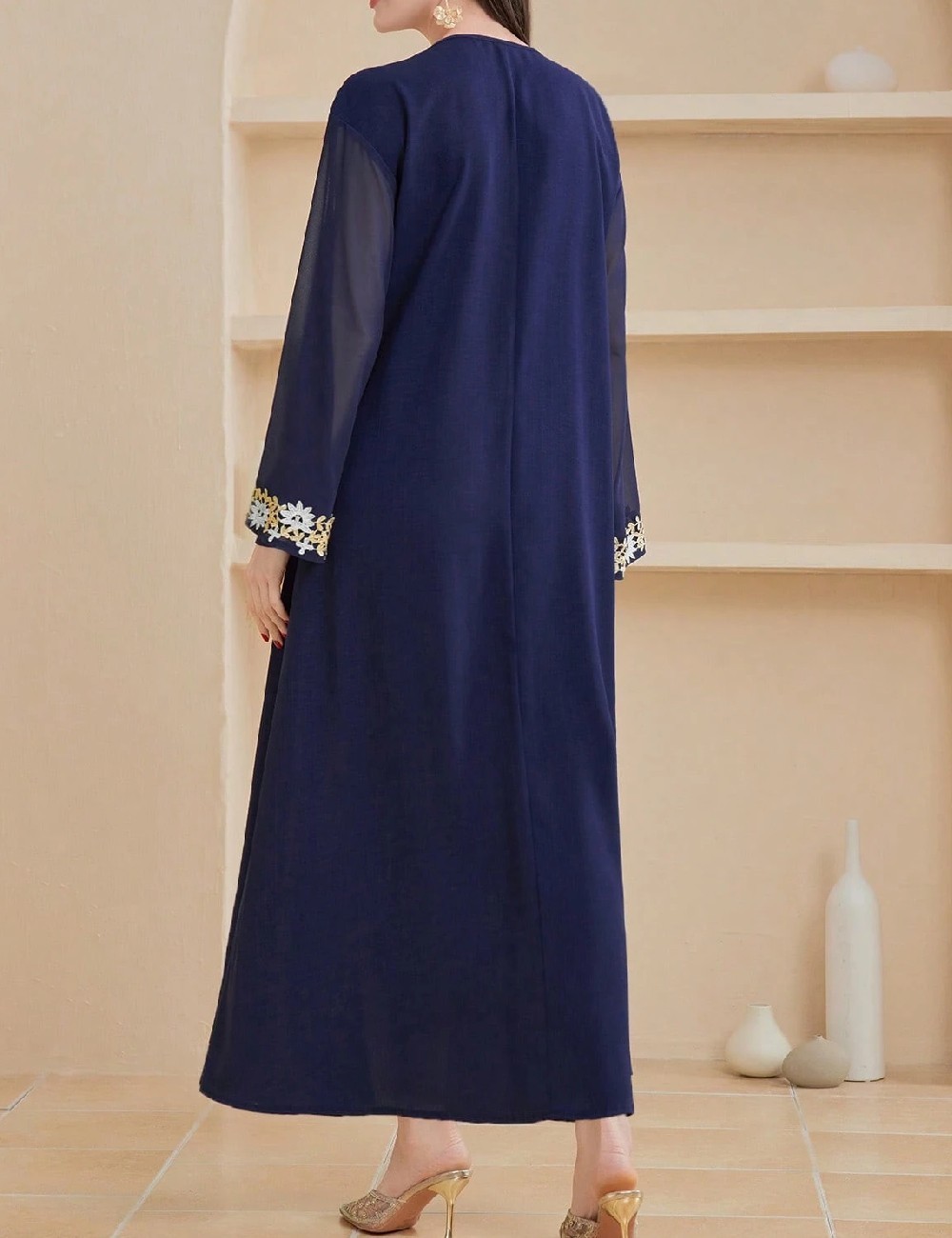 Rochie lunga SHEIN, albastru - 1 | YEO