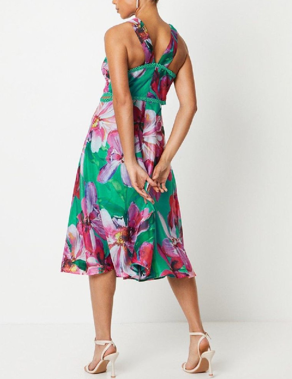 Rochie medie Coast, verde - 1 | YEO