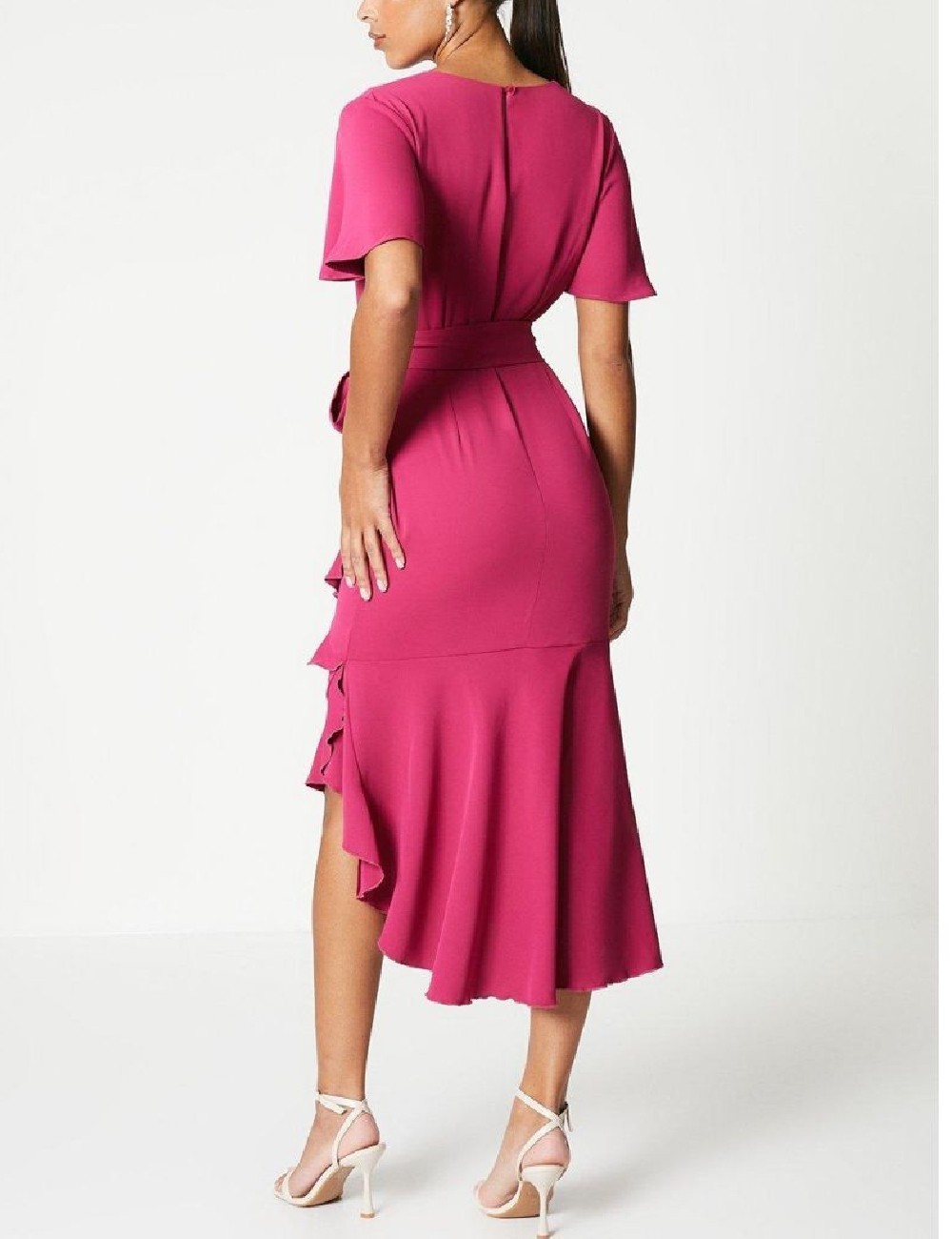 Rochie medie Coast, roz - 1 | YEO