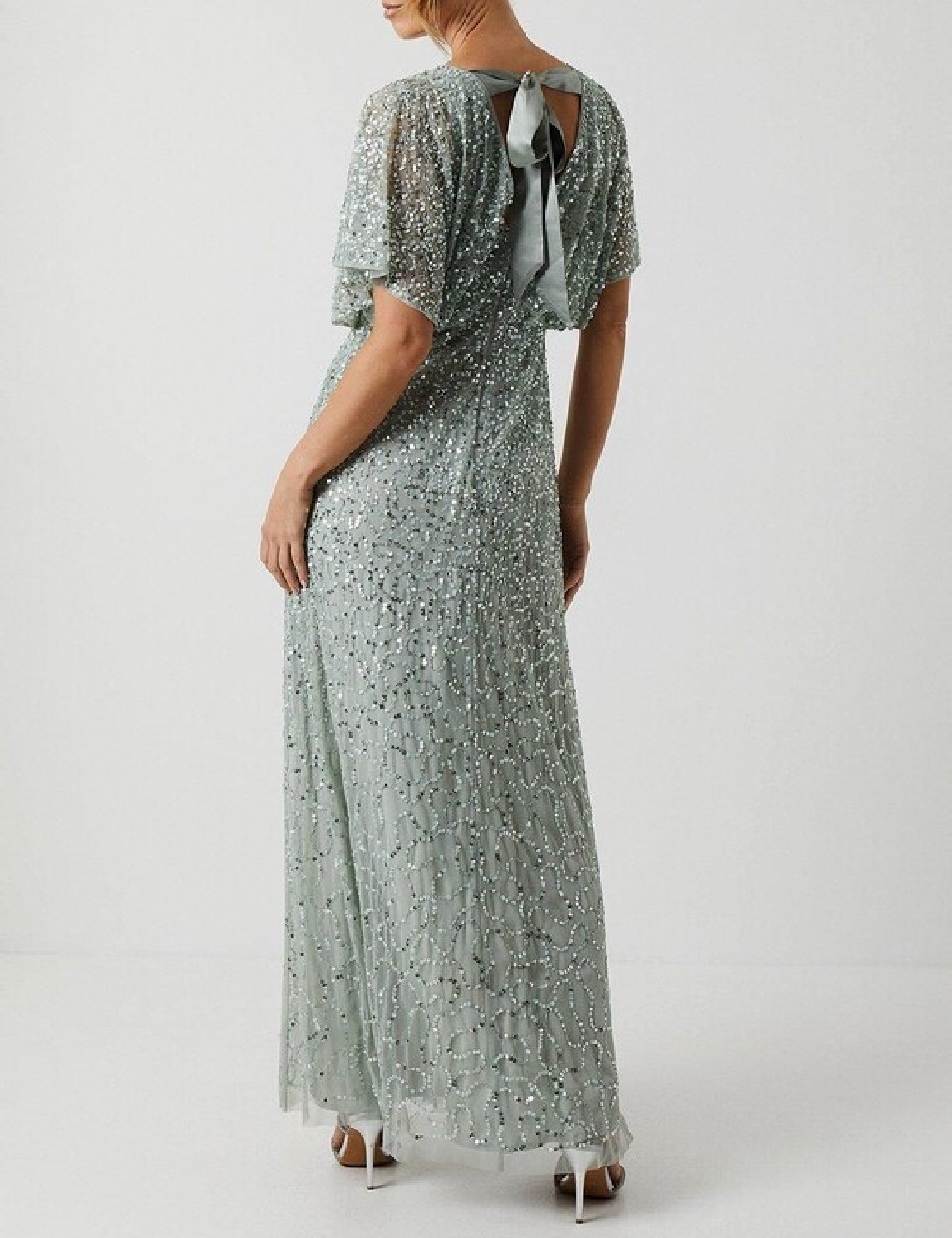 Rochie lunga Coast, verde - 1 | YEO