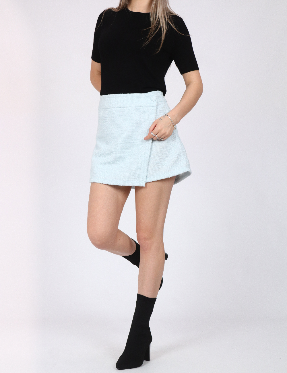 Fusta pantalon Vero Moda, bleu