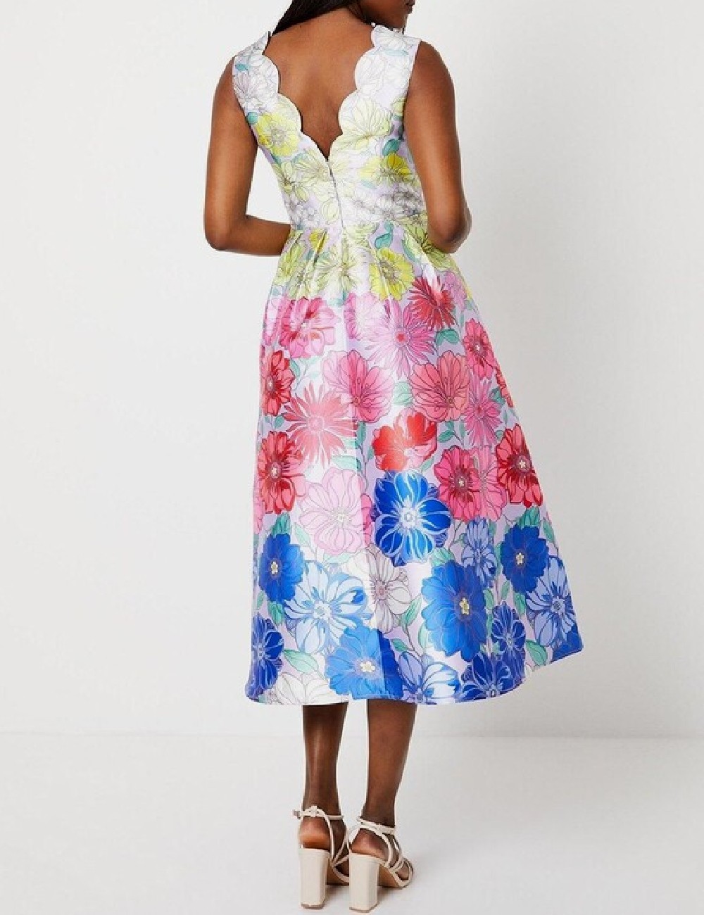 Rochie medie Coast, floral - 1 | YEO