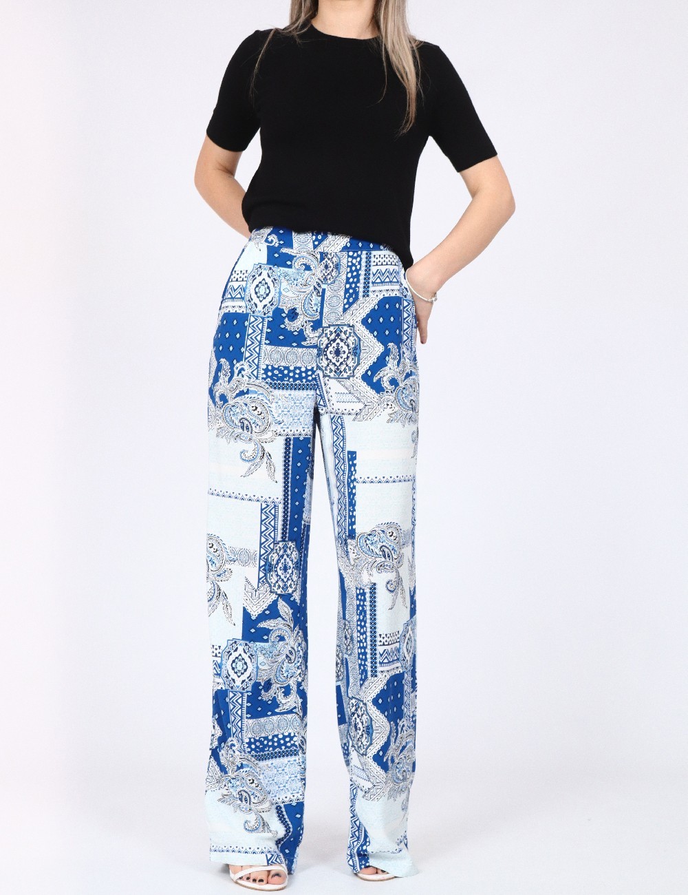 Pantaloni Vero Moda, albastru - 1 | YEO