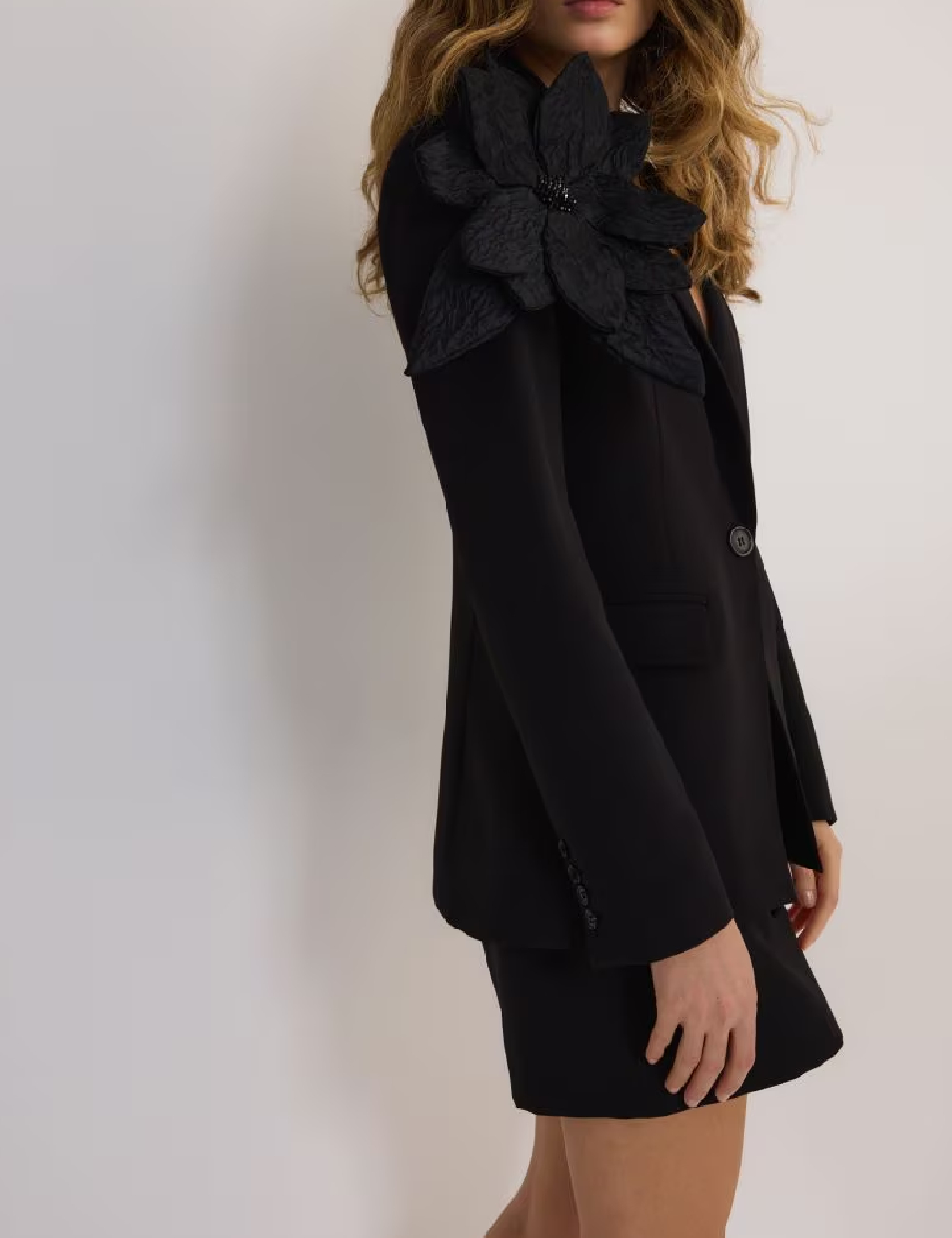 Sacou Reserved, negru - 1 | YEO