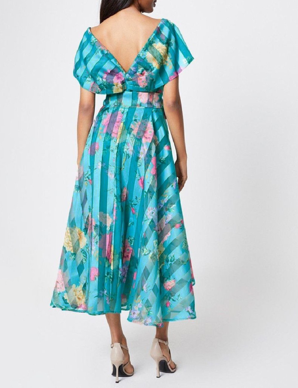 Rochie medie Coast, turcoaz - 1 | YEO