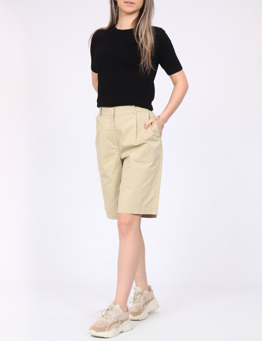 Pantaloni scurti Vero Moda, verde