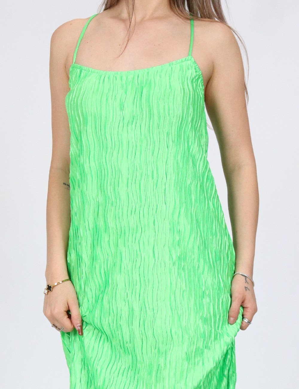 Rochie lunga Vero Moda, verde - 1 | YEO