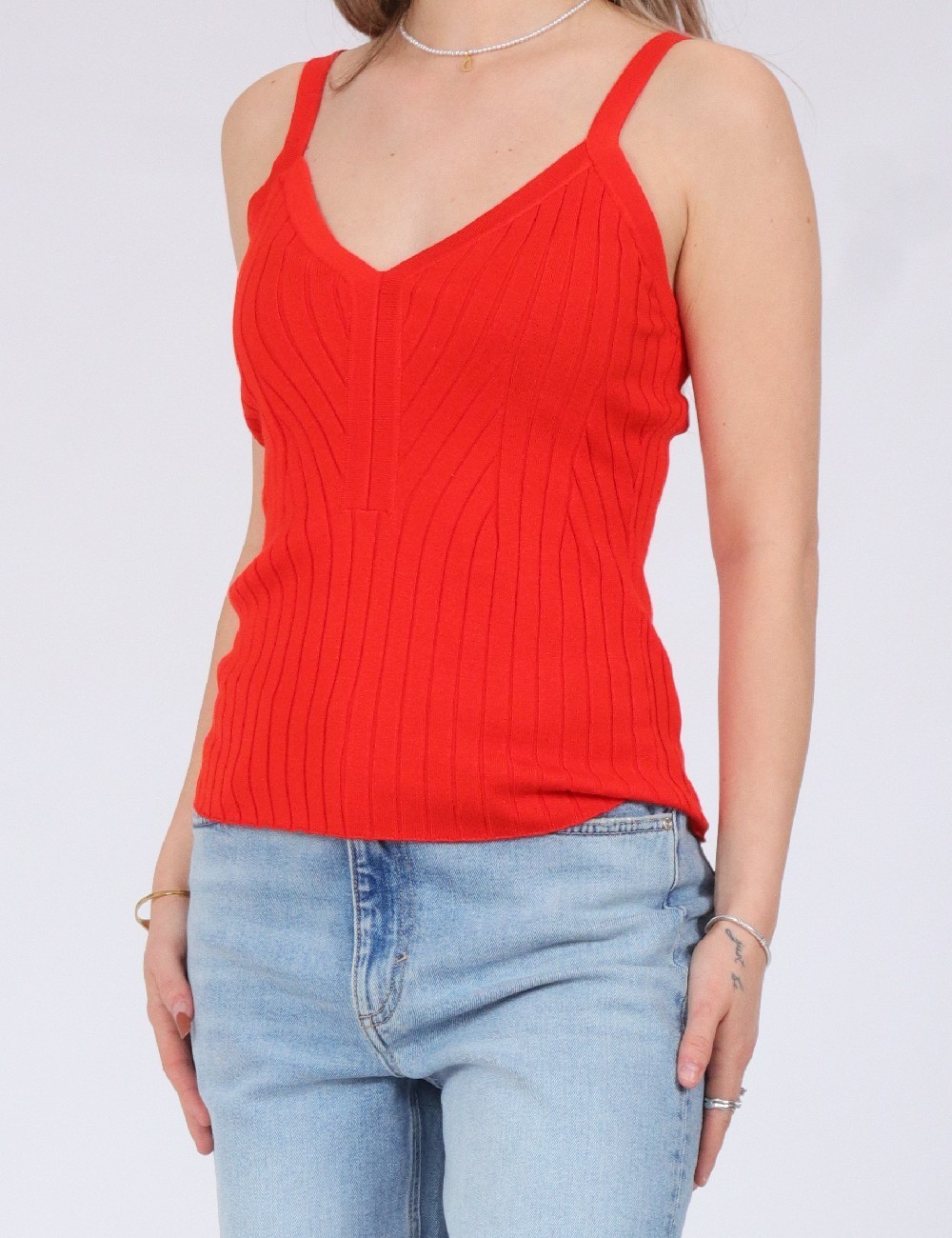Maiou Vero Moda, rosu - 1 | YEO