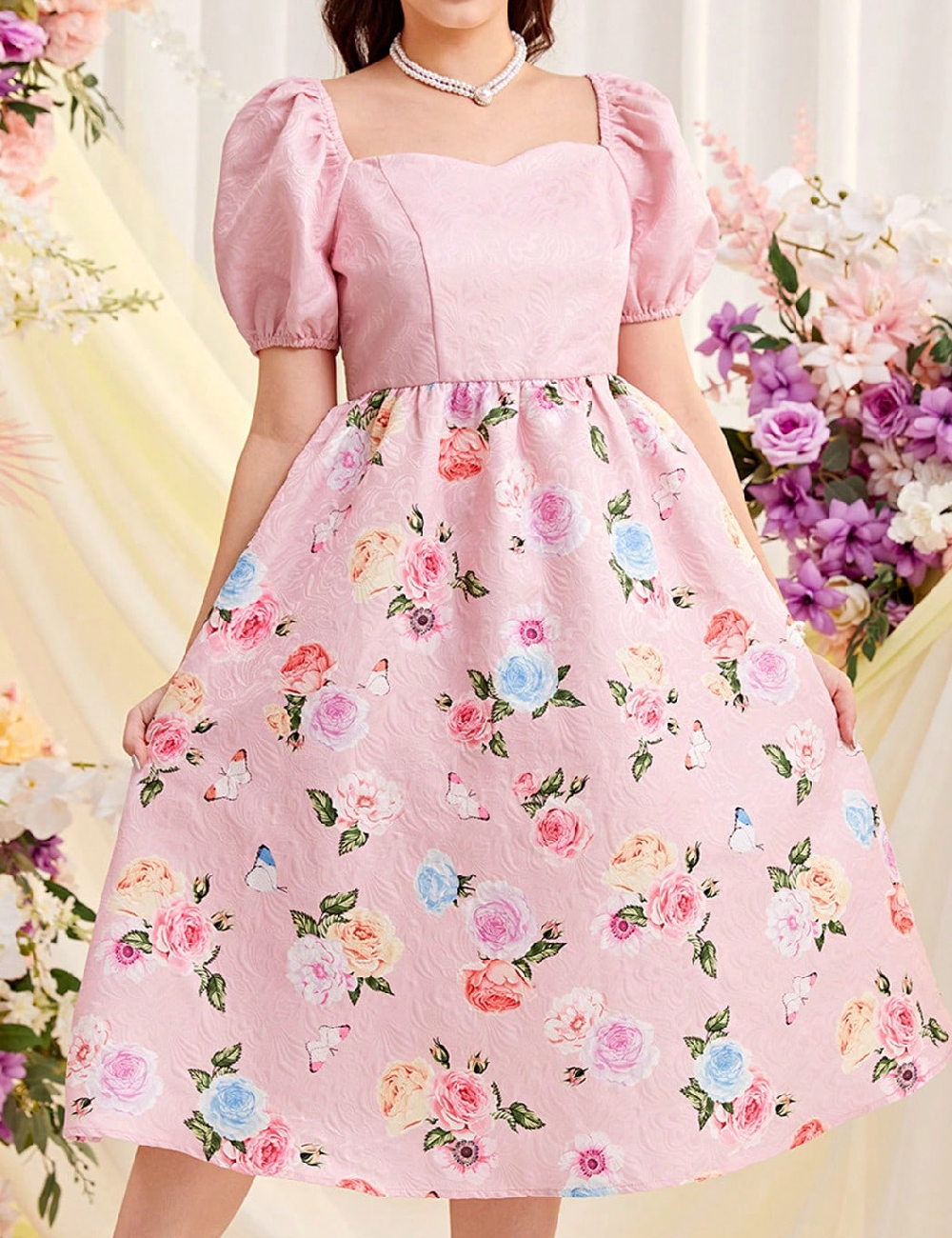 Rochie Shein Kids, roz