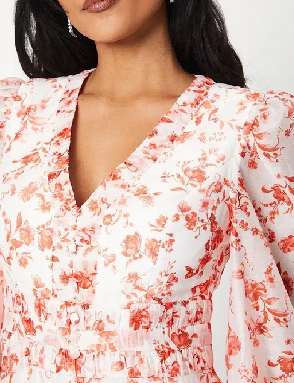 Rochie medie Coast, floral - 1 | YEO