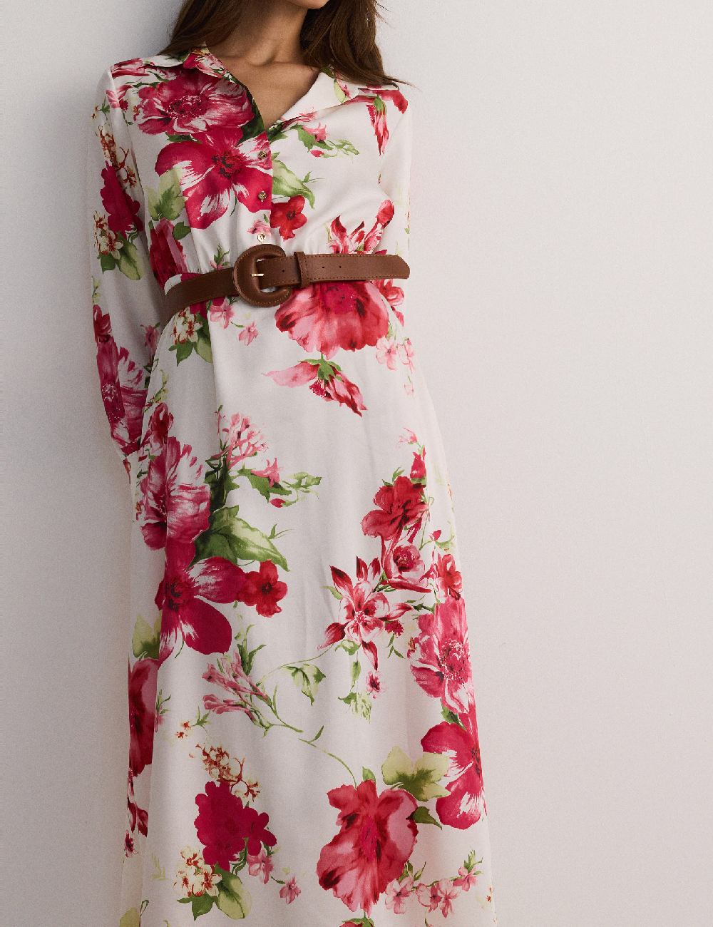 Rochie medie Reserved, floral print