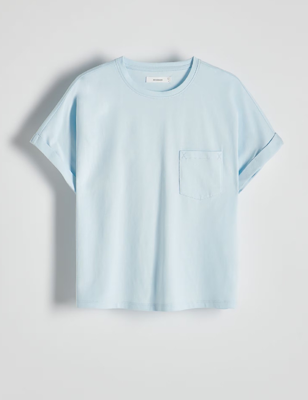Tricou Reserved, bleu - 1 | YEO