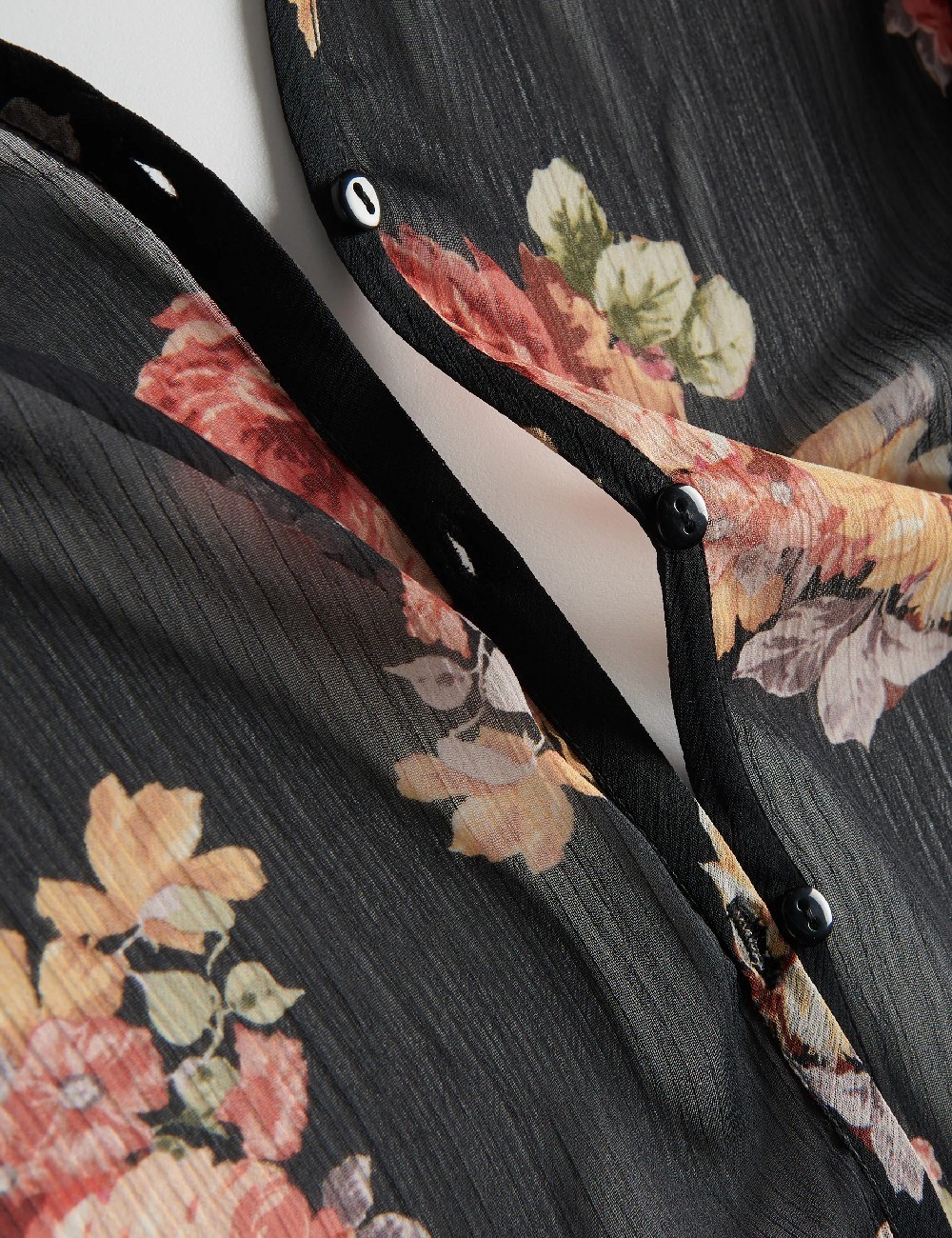 Bluza Reserved, negru - 1 | YEO