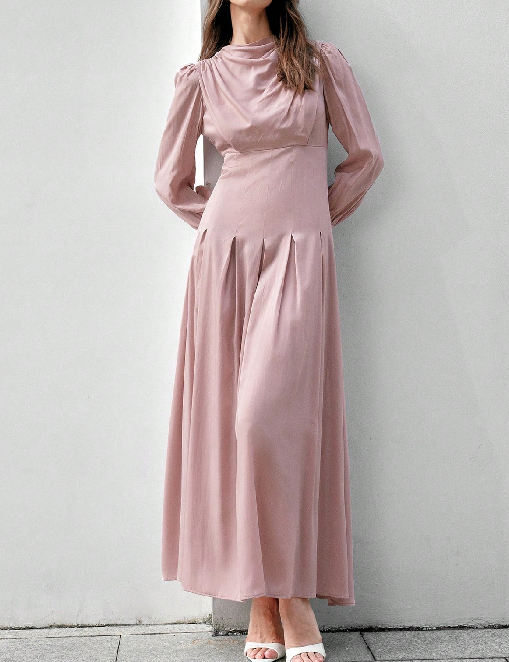 Rochie lunga SHEIN, roz
