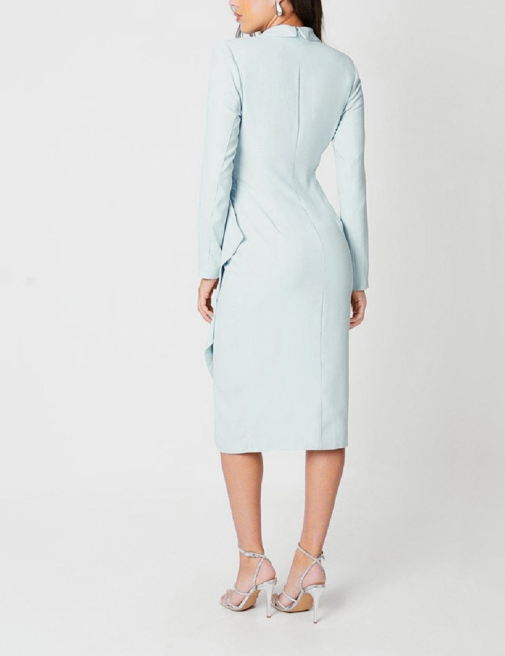 Rochie medie Coast, turcoaz - 1 | YEO