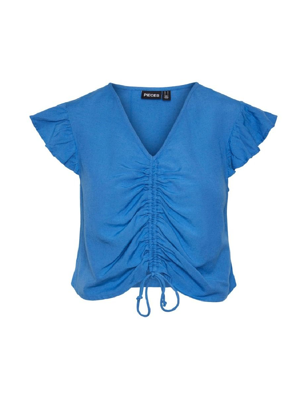 Bluza Pieces, albastru
