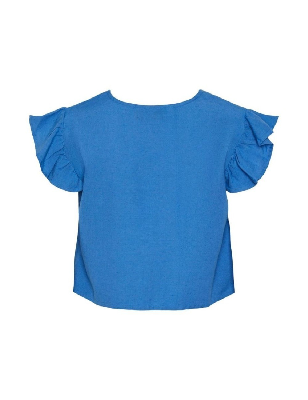 Bluza Pieces, albastru - 1 | YEO