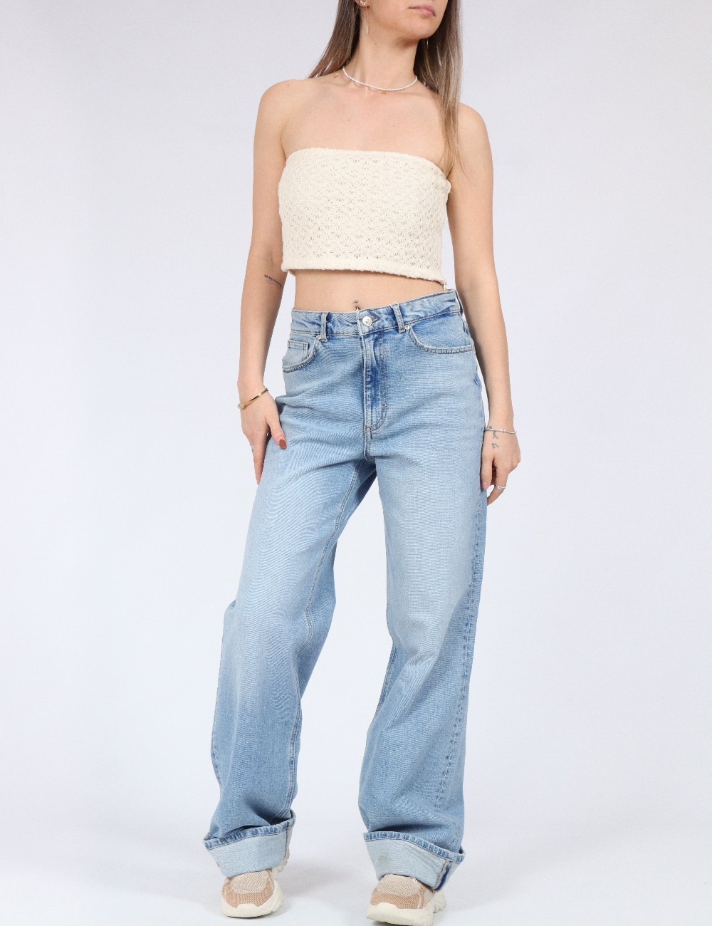 Top Pieces, crem - 1 | YEO