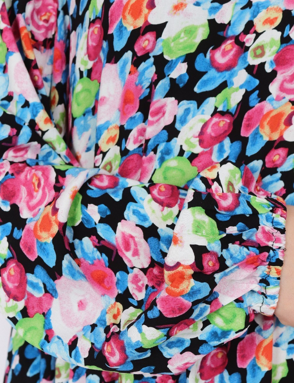 Rochie scurta Pieces, floral print - 1 | YEO