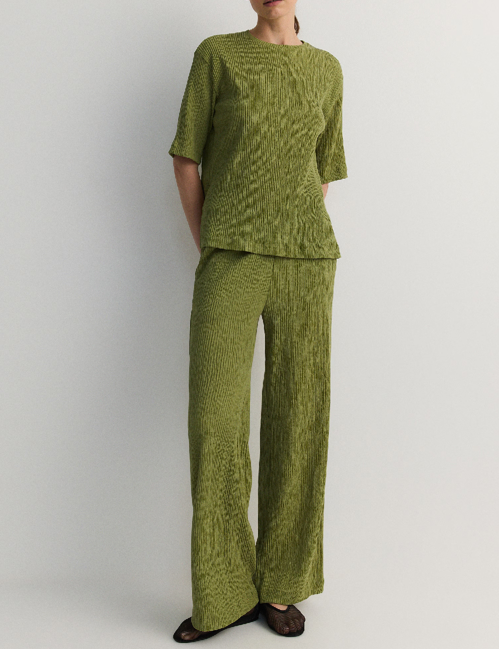 Pantaloni Reserved, verde