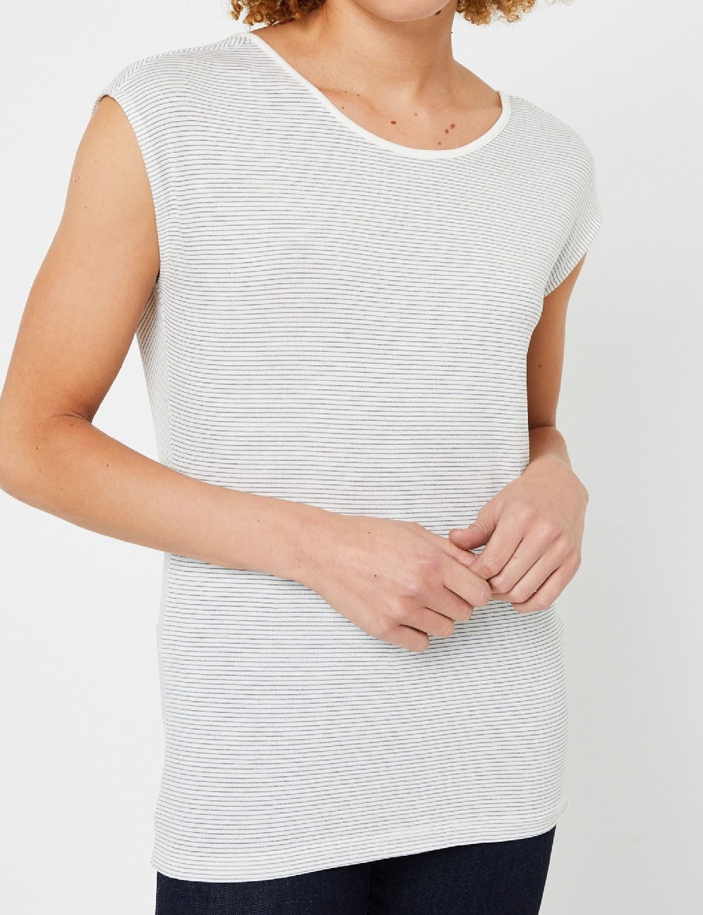 Tricou Pieces, alb - 1 | YEO