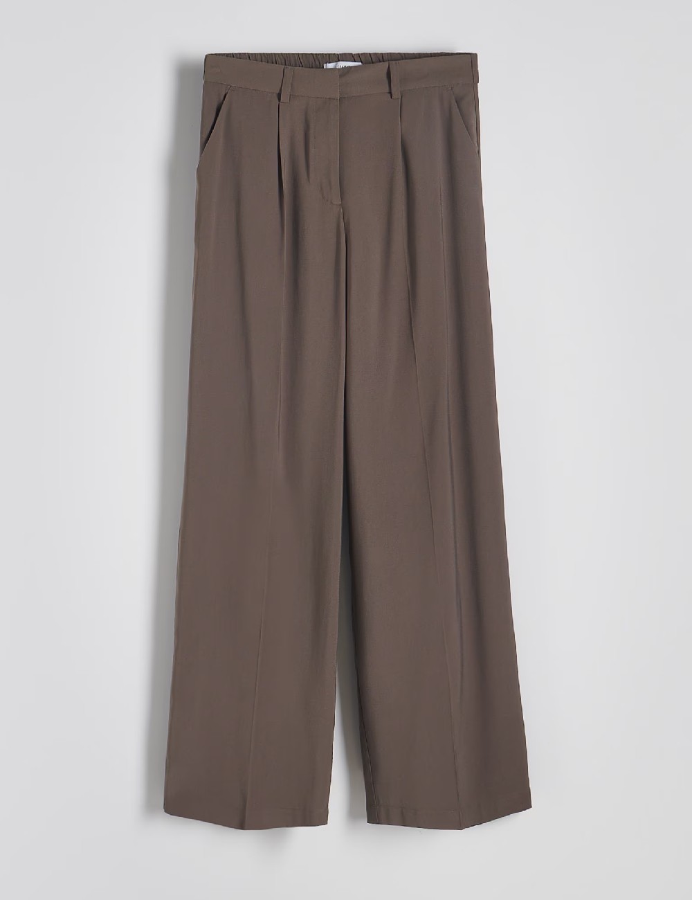 Pantaloni Reserved, maro - 1 | YEO