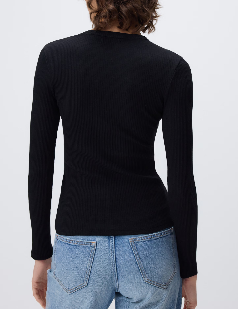 Bluza Reserved, negru - 1 | YEO