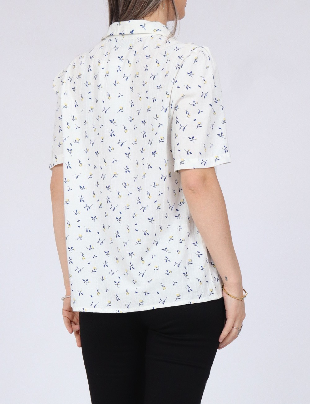 Camasa Pieces, alb - 1 | YEO