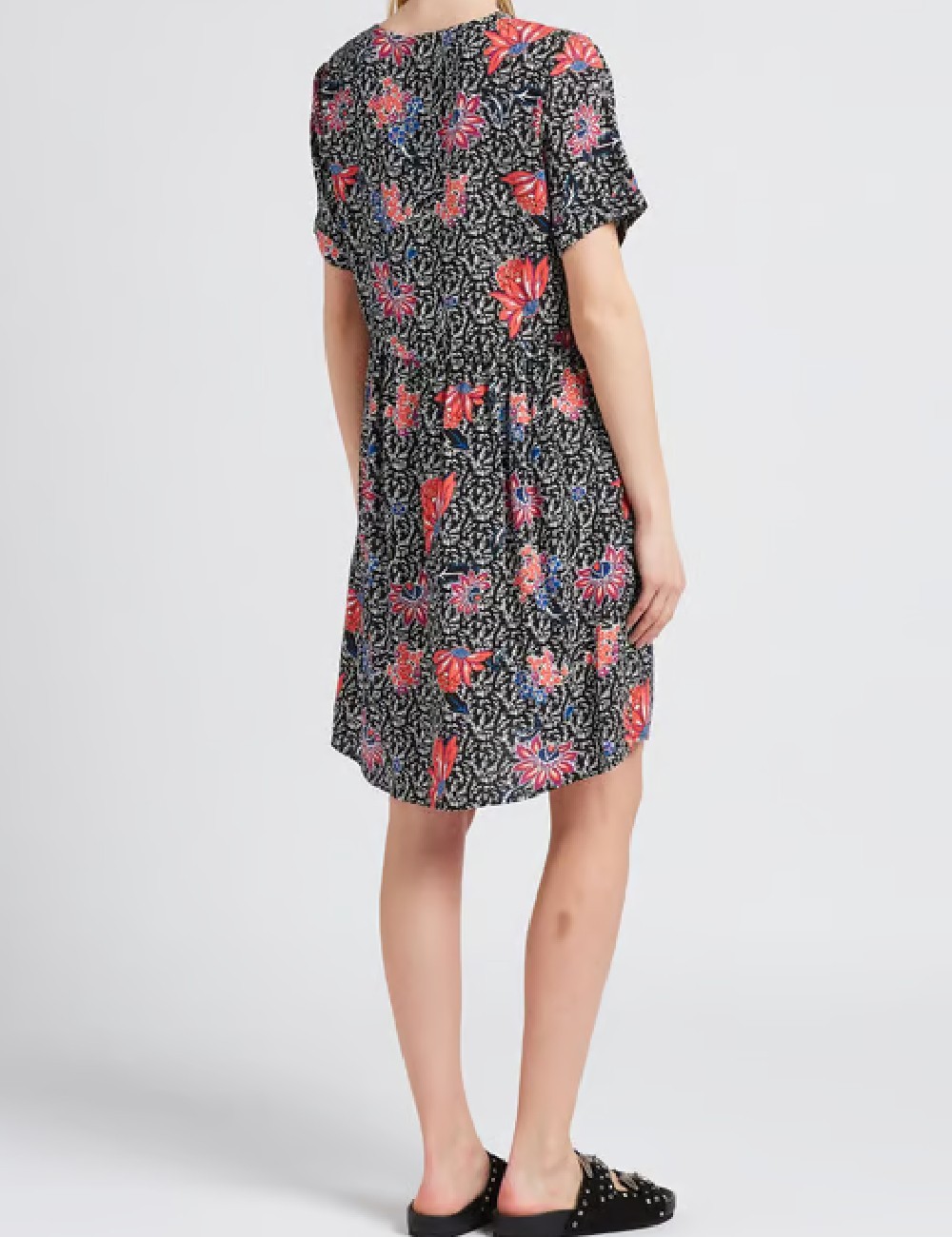 Rochie scurta Pieces, negru - 1 | YEO