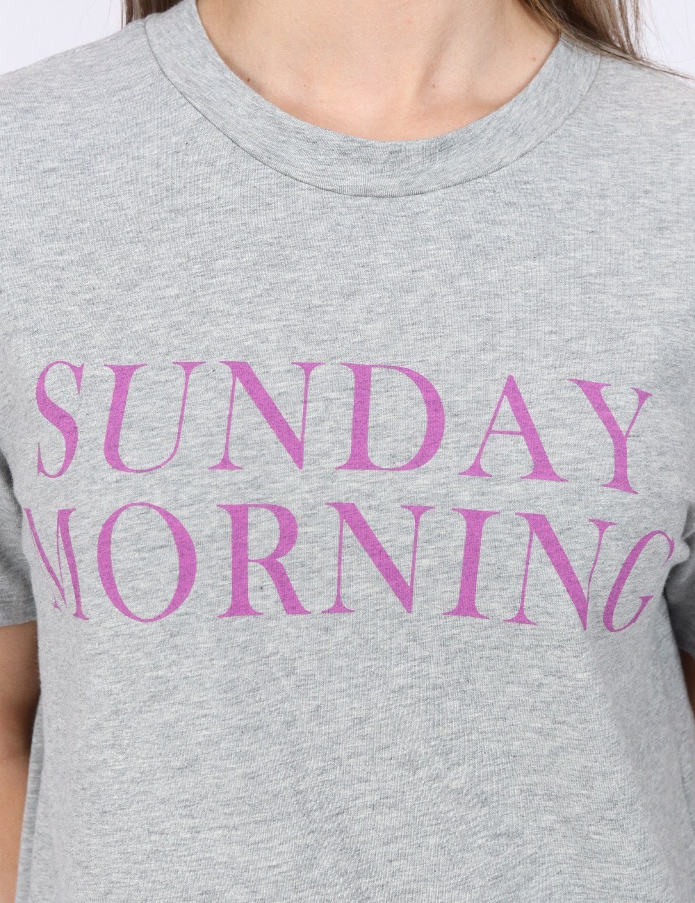 Tricou Pieces, gri - 1 | YEO