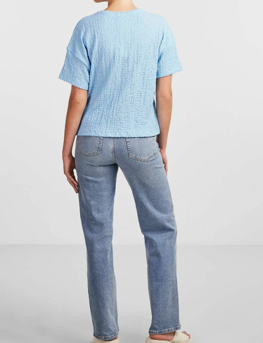 Tricou Pieces, bleu - 1 | YEO