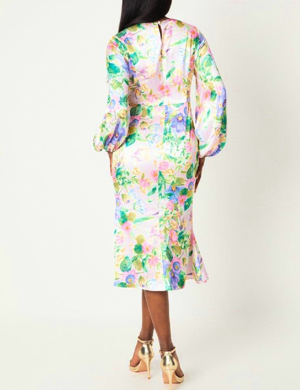 Rochie medie Coast, floral - 1 | YEO