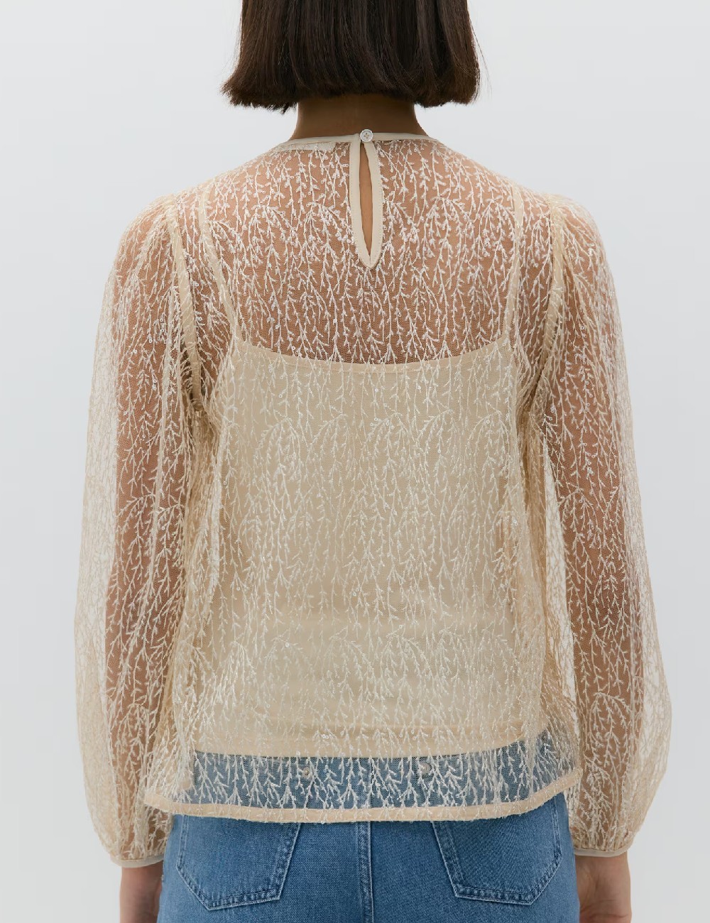 Bluza Reserved, crem - 1 | YEO