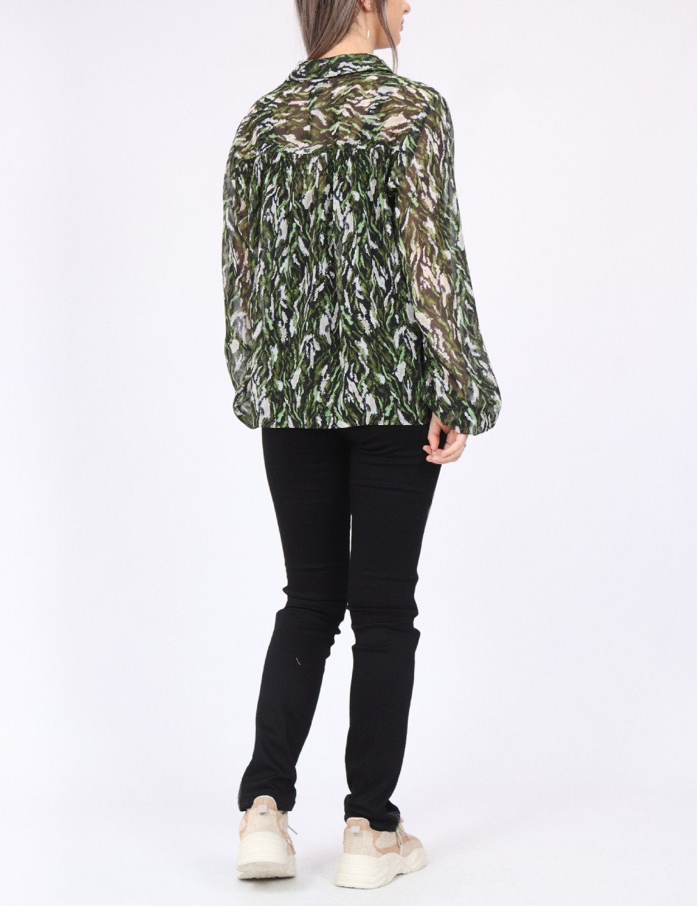 Camasa Vero Moda, verde - 1 | YEO