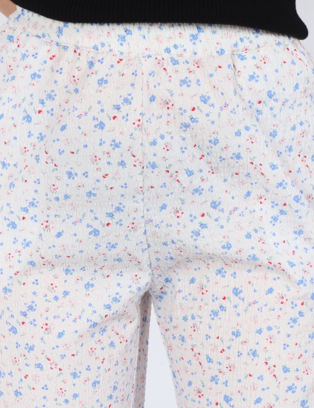 Pantaloni Pieces, alb - 1 | YEO