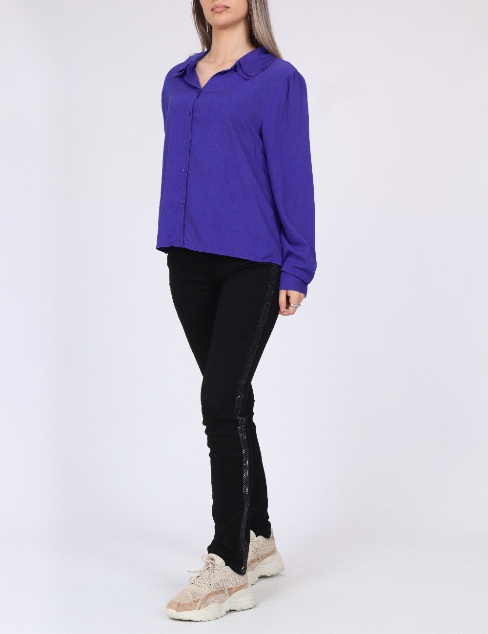 Camasa Pieces, albastru - 1 | YEO
