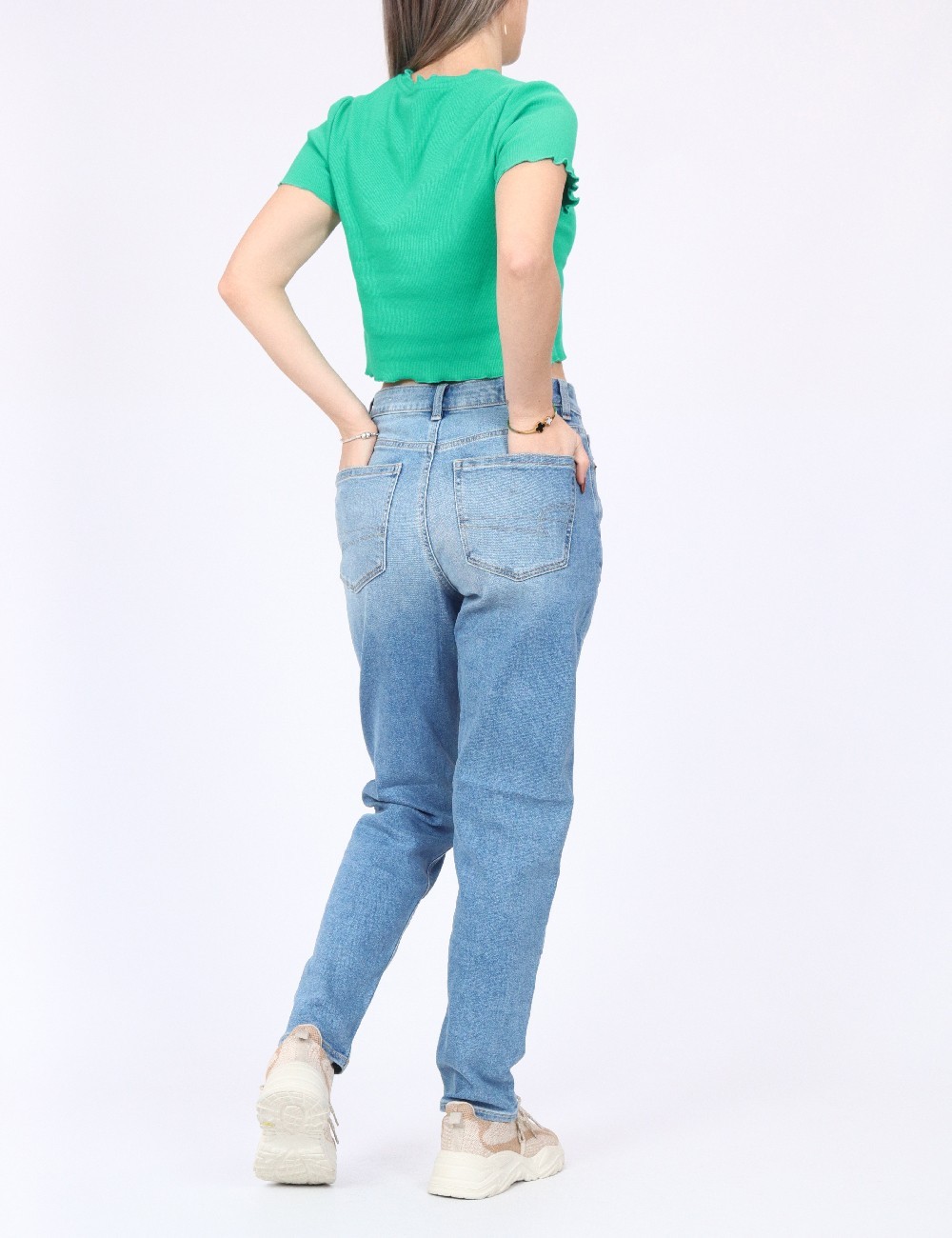 Bluza Pieces, verde - 1 | YEO