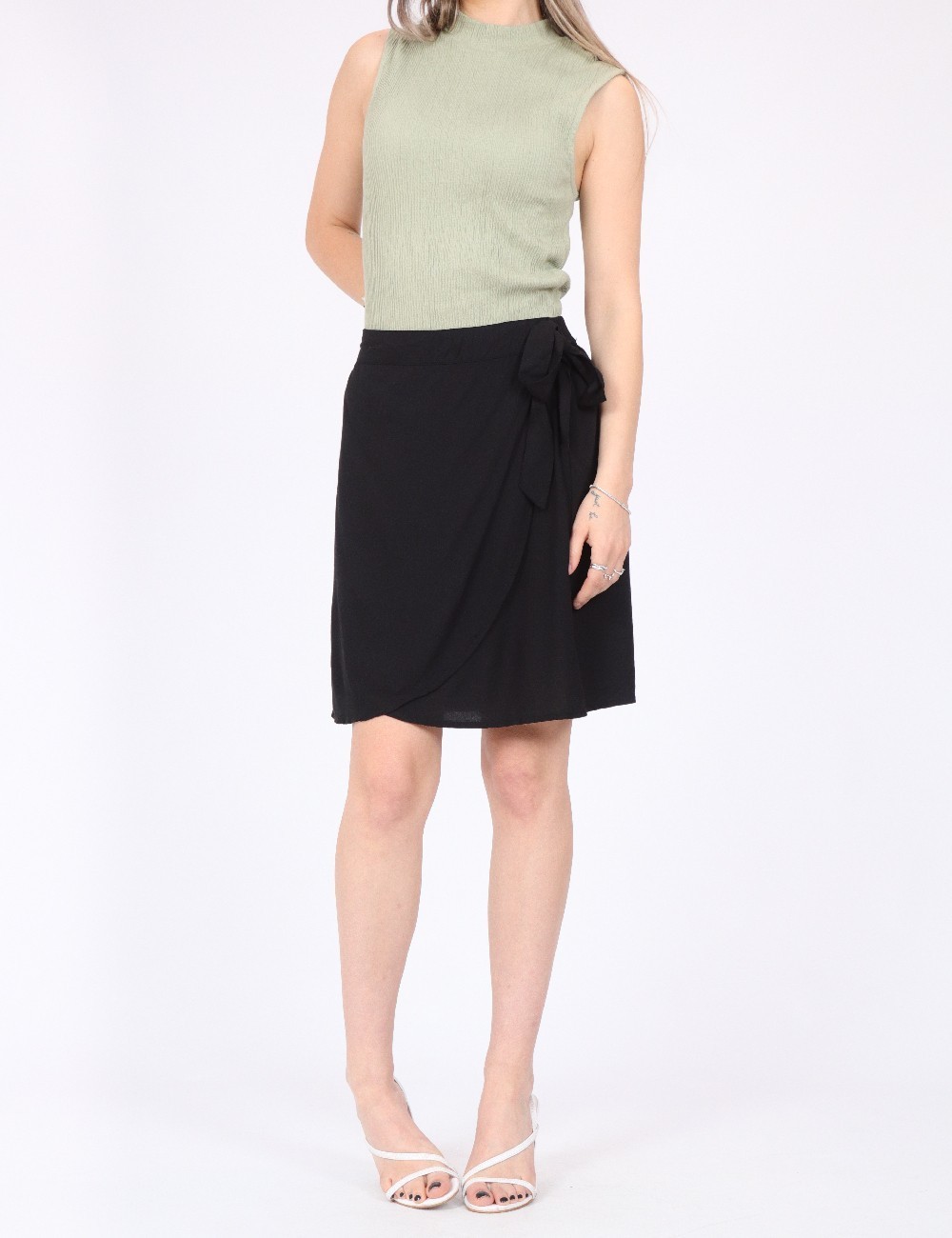 Fusta Pieces, negru - 1 | YEO
