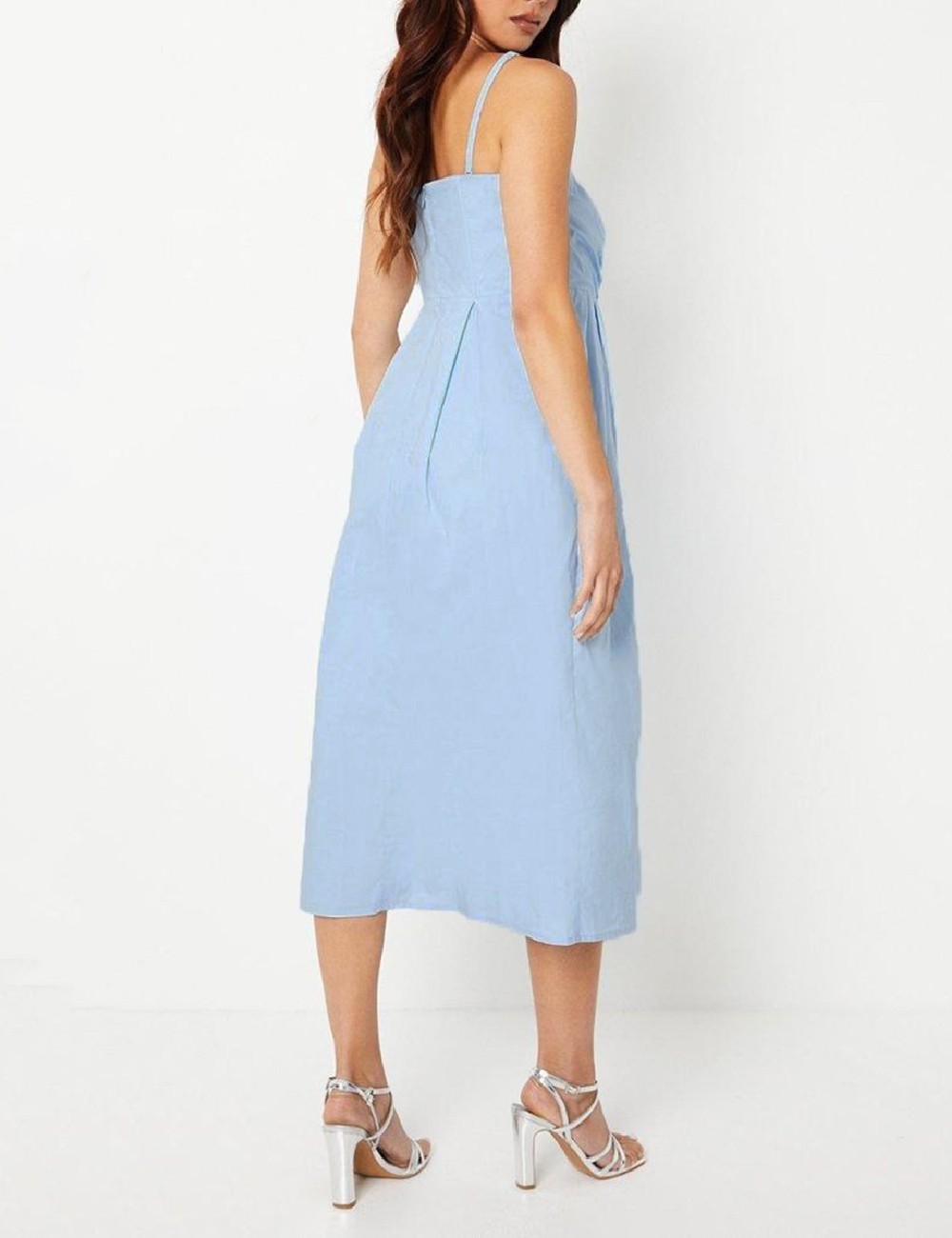 Rochie medie Coast, albastru - 1 | YEO