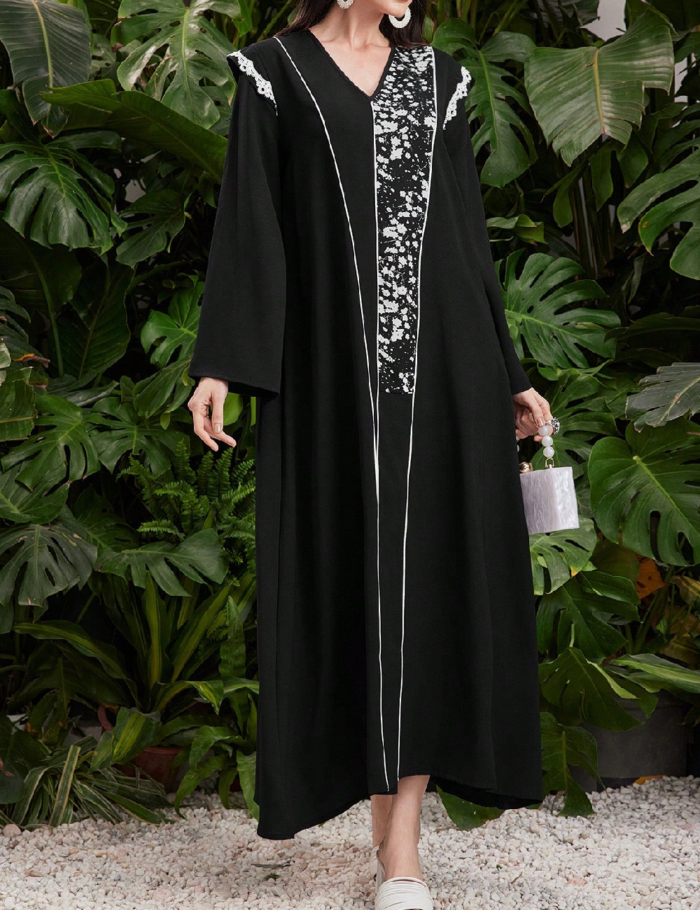Rochie lunga SHEIN, negru