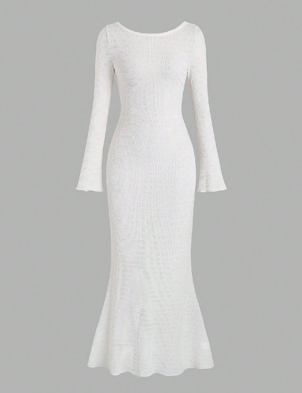 Rochie lunga SHEIN, ecru