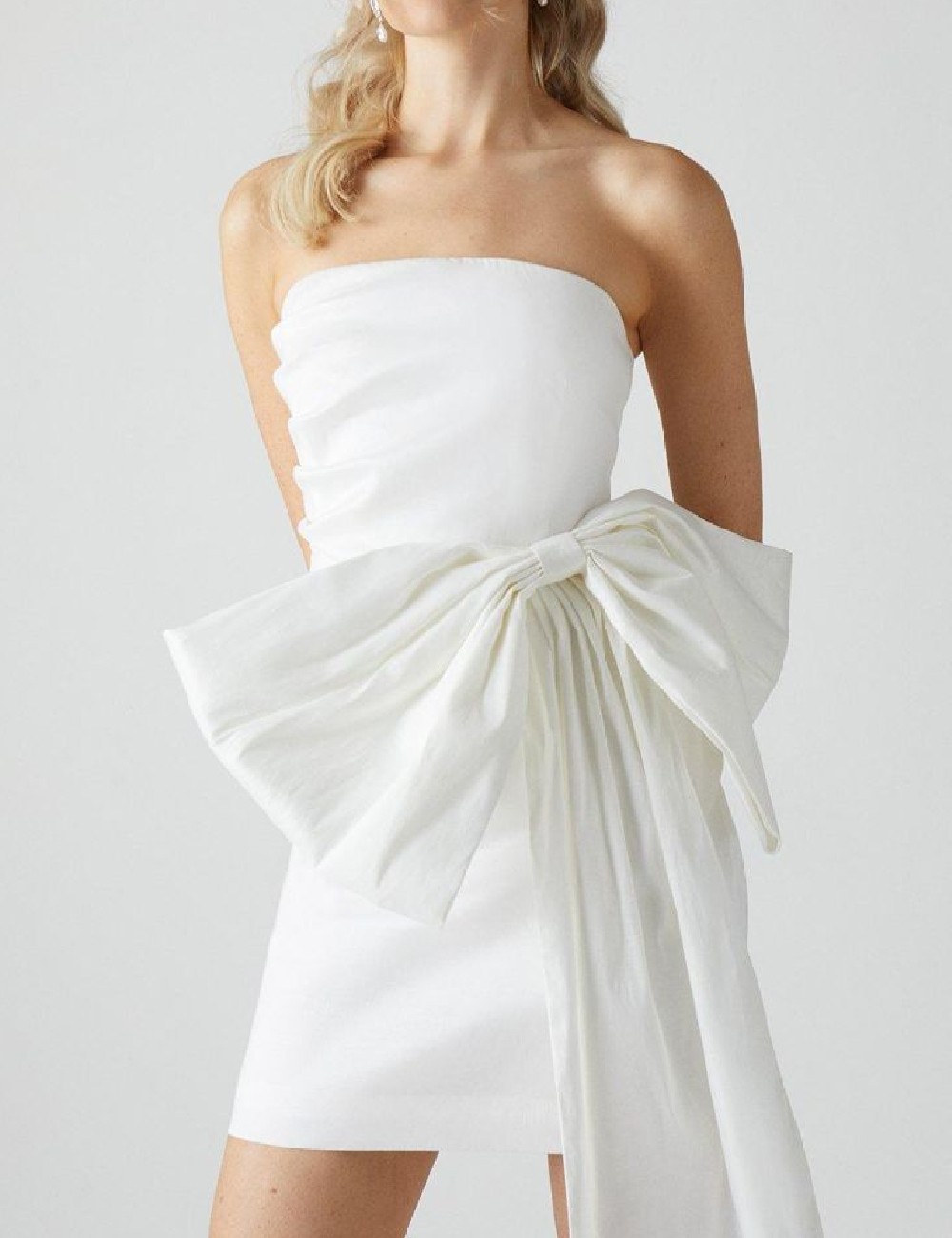 Rochie scurta Coast, alb - 1 | YEO