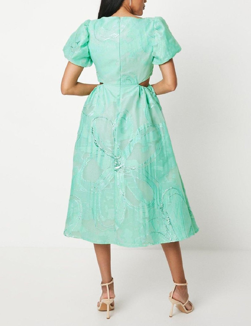 Rochie medie Coast, turcoaz - 1 | YEO