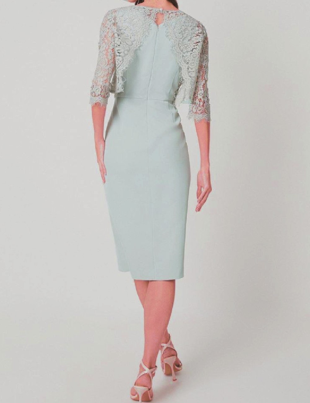 Rochie medie Coast, verde - 1 | YEO