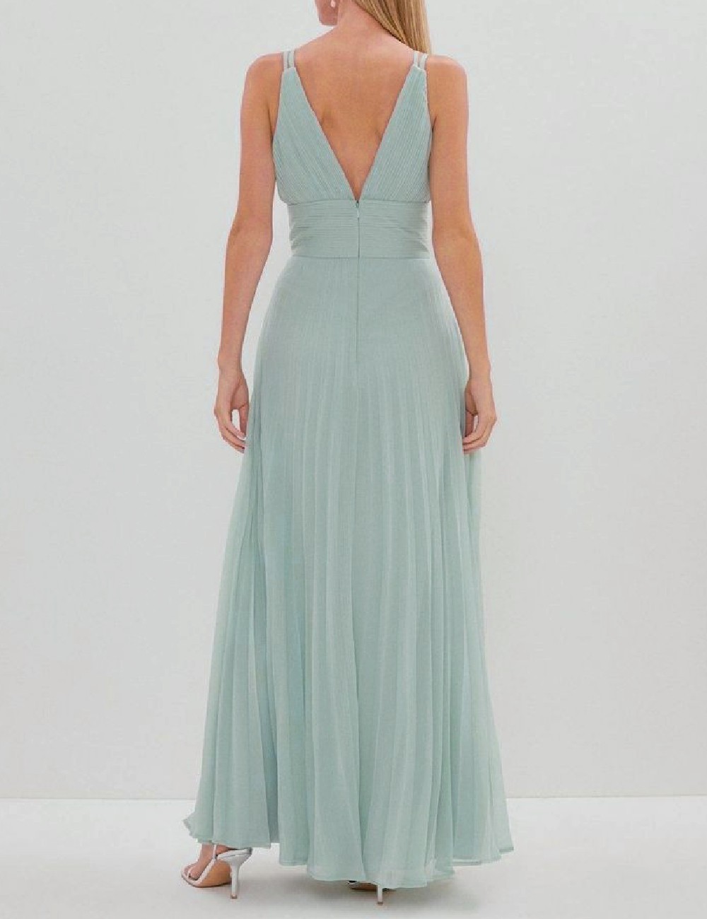 Rochie lunga Coast, verde - 1 | YEO