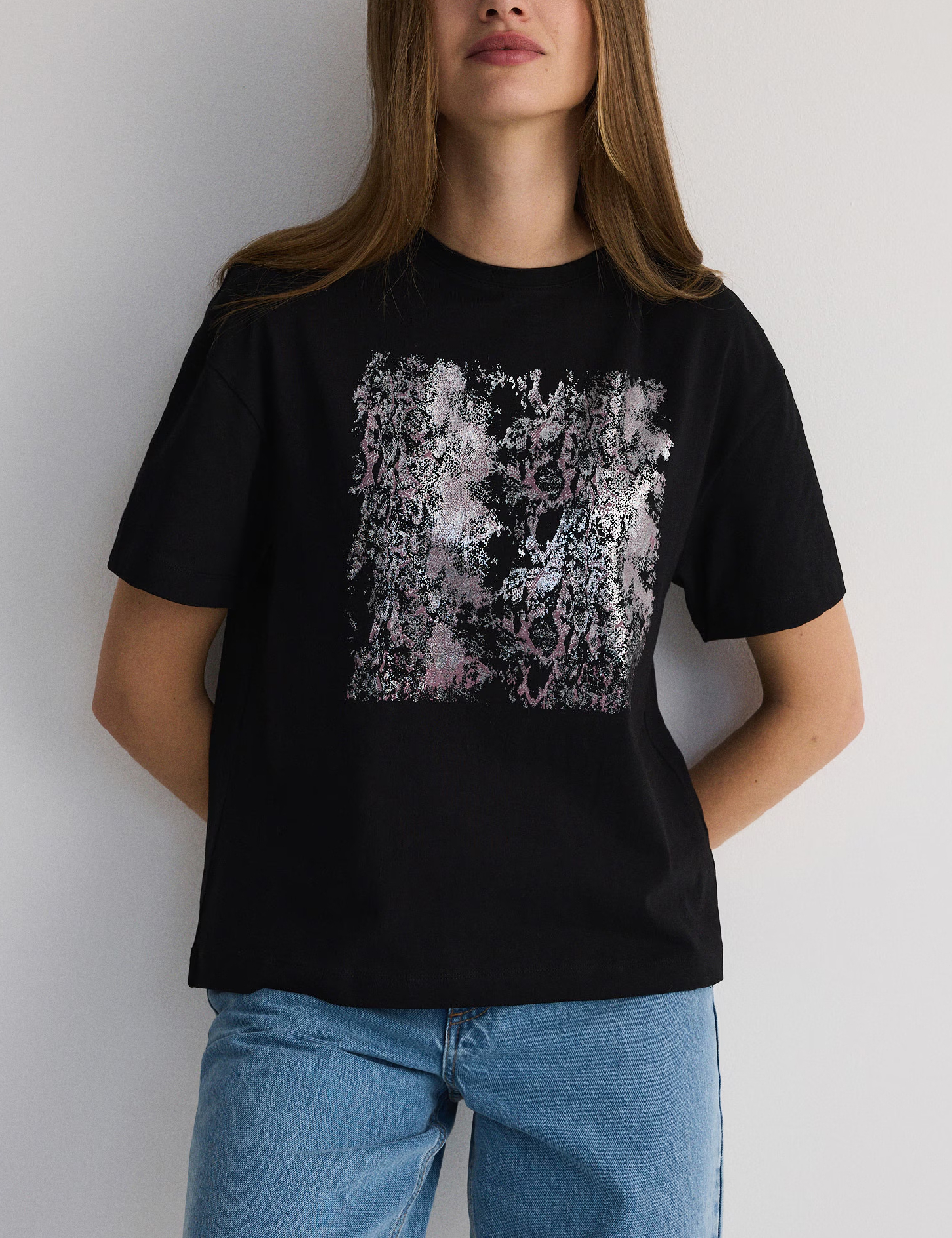 Tricou Reserved, negru