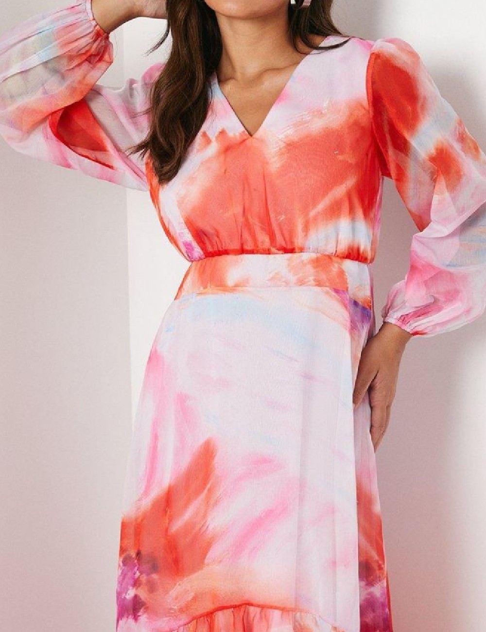 Rochie lunga Coast, mix culori - 1 | YEO